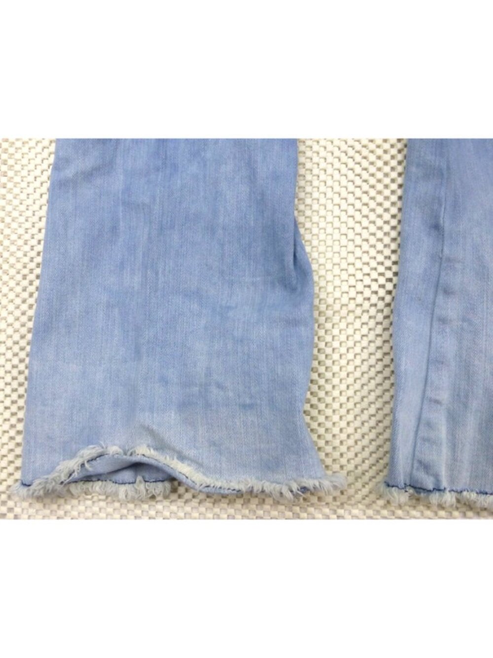 Rockstar Original Trashed Light Blue Distressed Flare Jeans RSM205 30x36 Cargo P - Picture 15 of 16